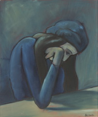 Painting titled Balance